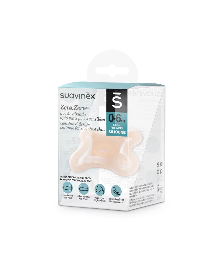 SUZETĂ FIZIOLOGICĂ Suavinex SX PRO 0-6L ZERO ZERO [4]