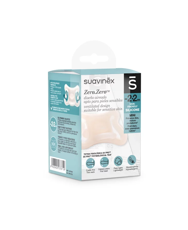 SUZETĂ FIZIOLOGICĂ SX PRO -2-2L ZERO ZERO  suavinex pentru prematuri [3]