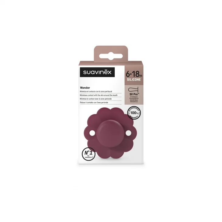 SUZETĂ Suavinex  FIZIOLOGICĂ SX PRO  de 6-18 luni  WONDER MAGENTA [3]