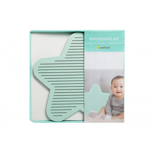 Tabla decorativa steluta bebelusi cu litere pentru personalizare [3]