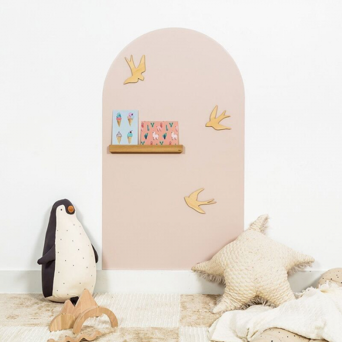 Tabla magnetica dreptunghiulara - roz pudra [3]