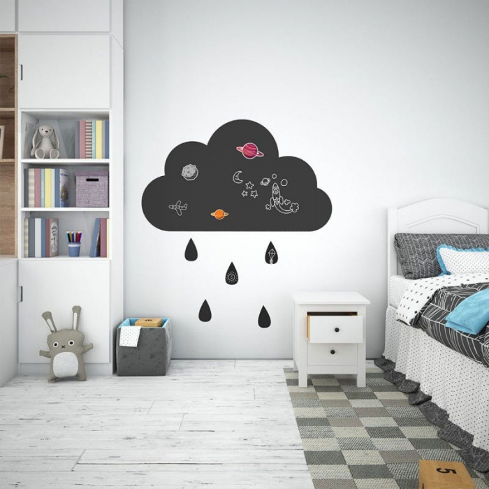 Tabla magnetica norisor cu stropi de ploaie [4]