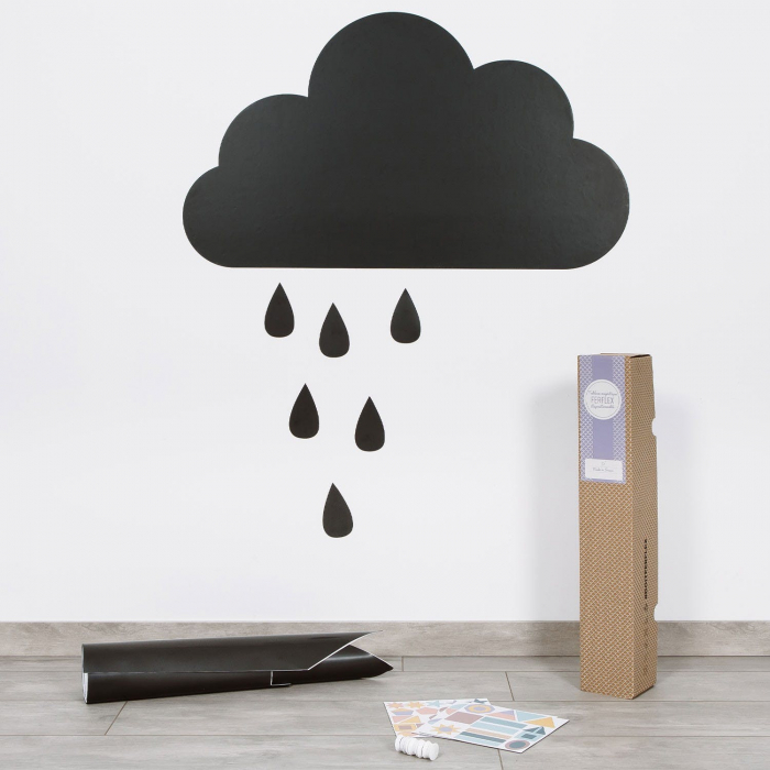 Tabla magnetica norisor cu stropi de ploaie [5]