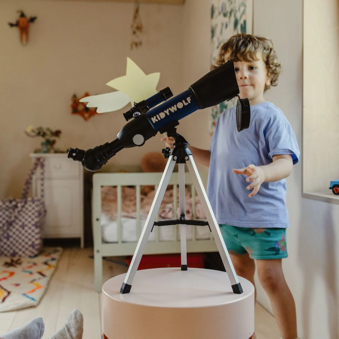 Telescop astronomic pentru copii, KIDYTELESCOPE -Blue [3]