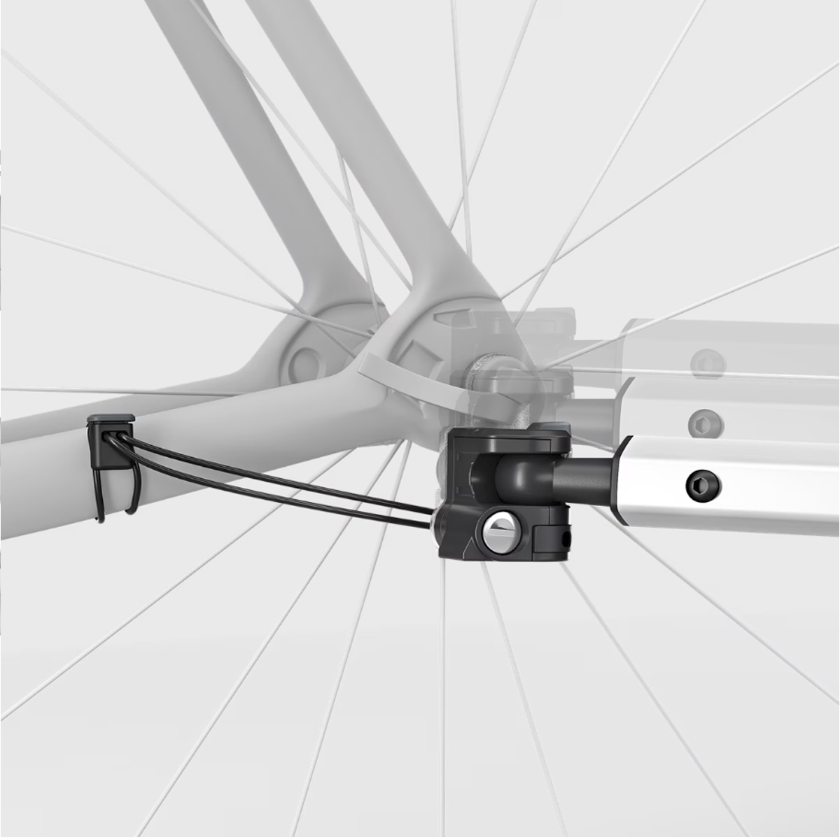 Thule Axle Mount ezHitch plate with Quick Release- placa montaj osie cu eliberare rapida [5]