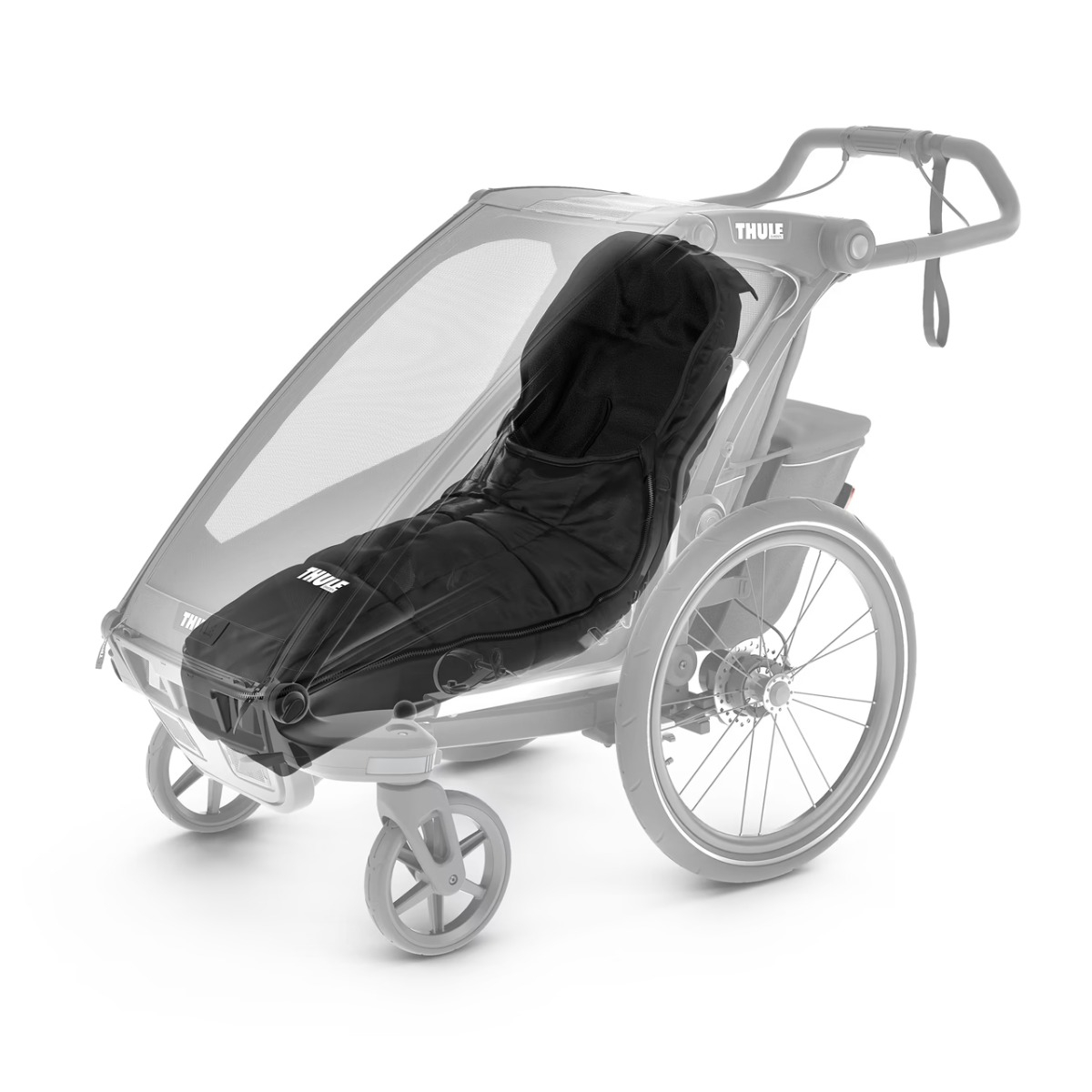 Thule Footmuff Sport - Sac de dormit pentru copil, culoare Black [2]