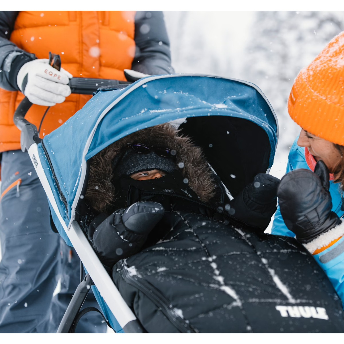 Thule Footmuff Sport - Sac de dormit pentru copil, culoare Black [3]