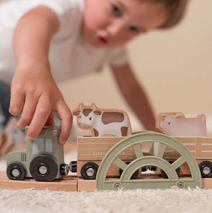 Tren cu sine Little farm [2]
