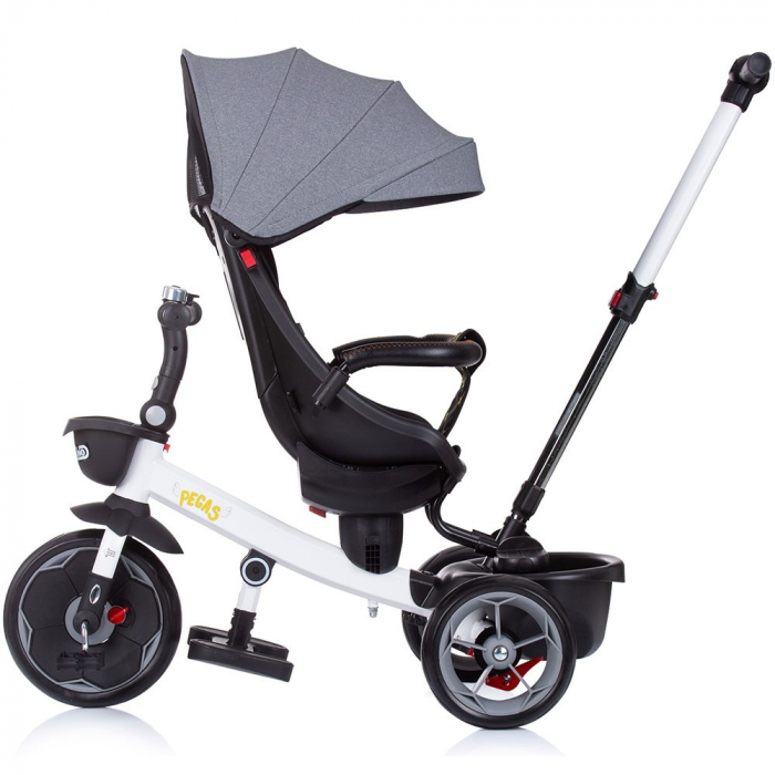 Tricicleta Chipolino Pegas cu sezut reversibil platinum recomandata de la 1 an + [5]
