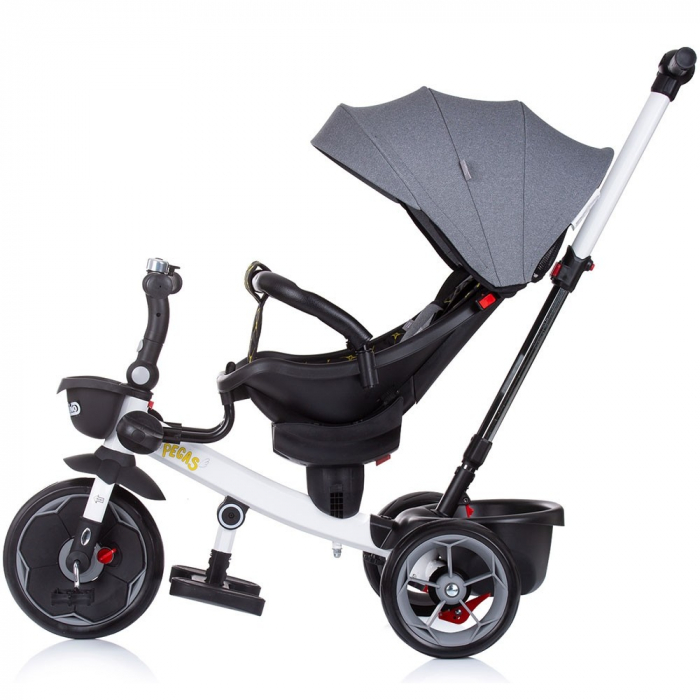 Tricicleta Chipolino Pegas cu sezut reversibil platinum recomandata de la 1 an + [4]