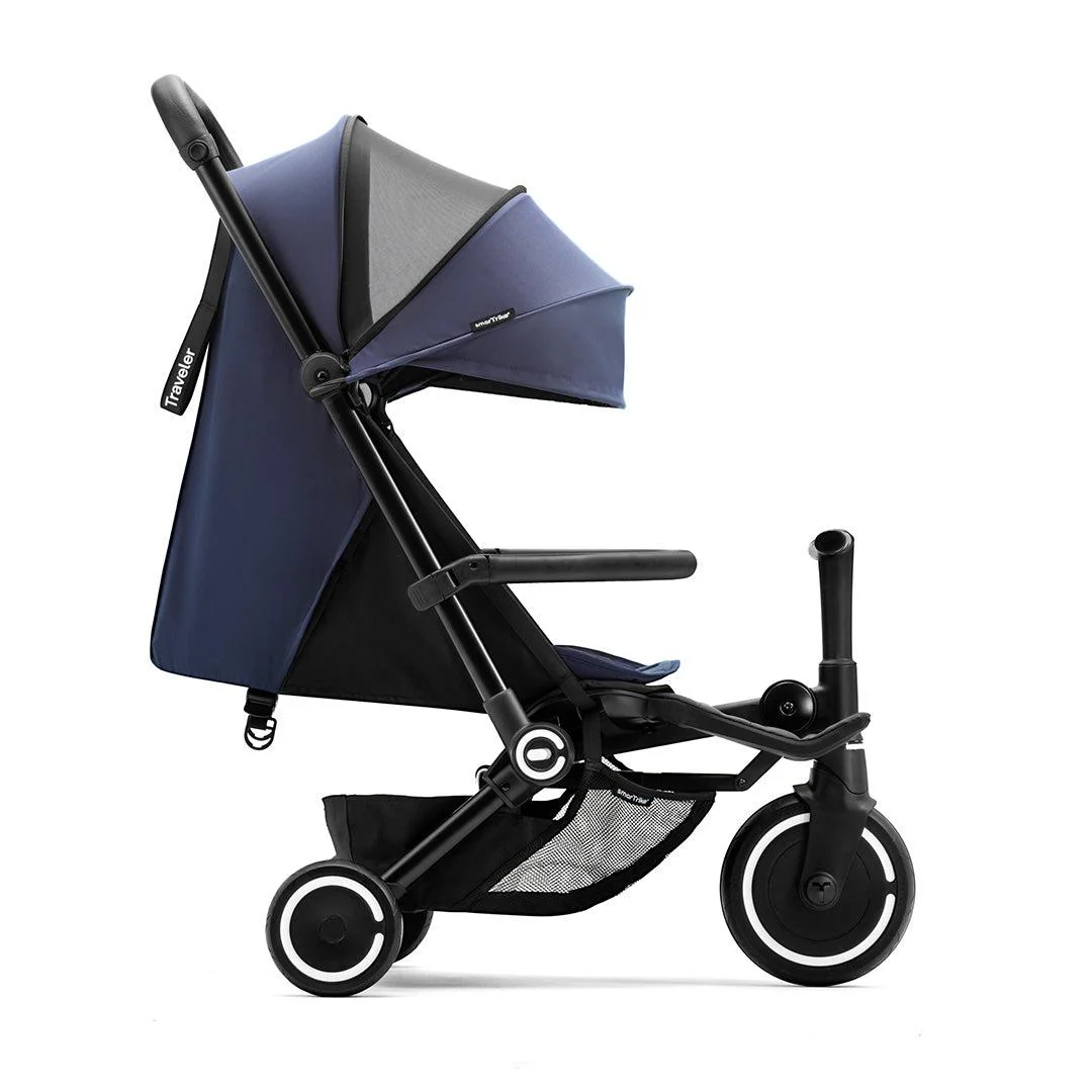 Tricicletă multifuncțională, 4 in 1, SmartTrike Traveler Culoare: Blue [2]