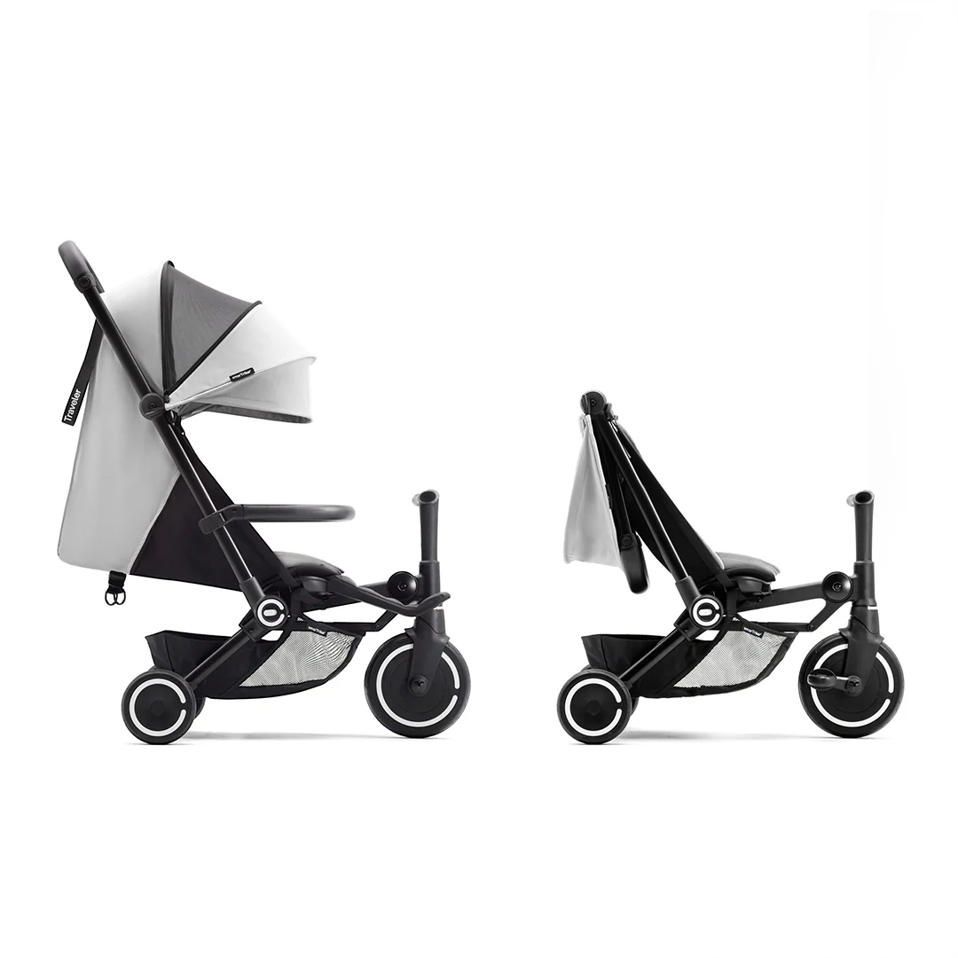 Tricicletă multifuncțională, 4 in 1, SmartTrike Traveler Culoare: Off white [5]