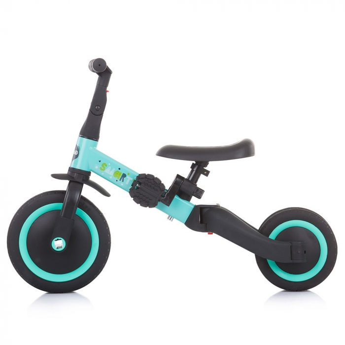 Tricicleta si bicicleta Chipolino Smarty 2 in 1 mint [3]