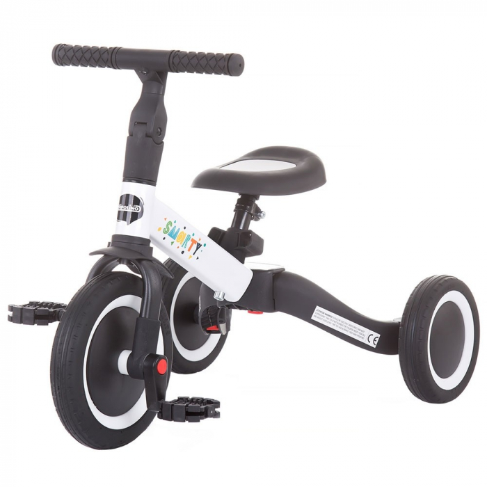 Tricicleta si bicicleta Smarty 2 in 1 red, tricicleta pentru copii, Chipolino [1]