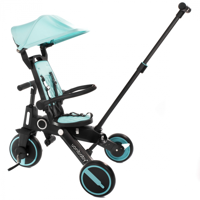 Tricicleta Uonibay 3 in 1, Pliabila si Reversibila - Blue [3]