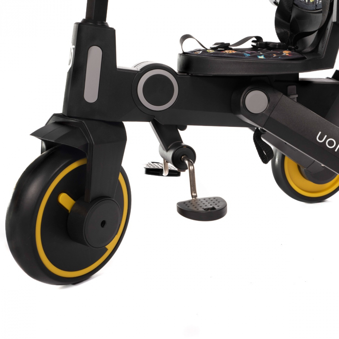 Tricicleta Uonibay 3 in 1, Pliabila si Reversibila - Cartoon [6]