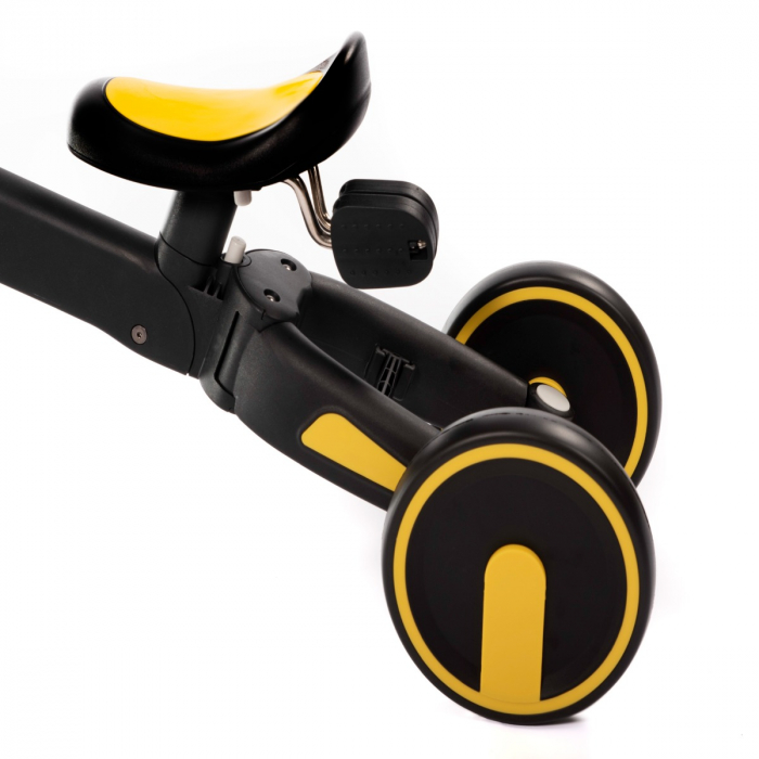 Tricicleta Uonibay 3 in 1, Pliabila - Yellow [5]