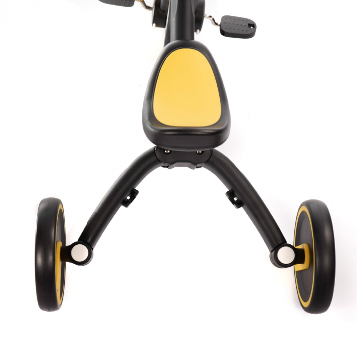 Tricicleta Uonibay 3 in 1, Pliabila - Yellow [3]