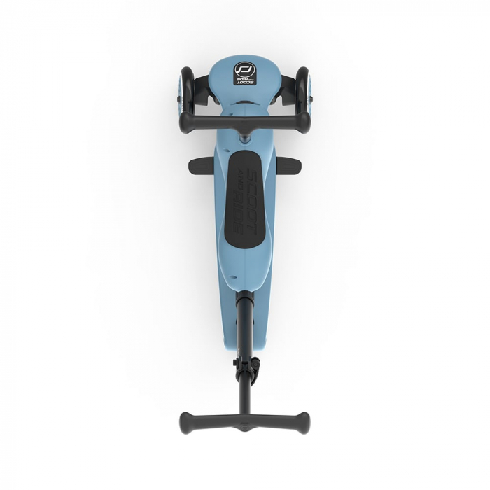 Trotinetă 3 în 1 cu șezut și mâner – HighwayKick 1 Push and Go Steel, 1-5 ani, până la 50 kg | Scoot & Ride [5]