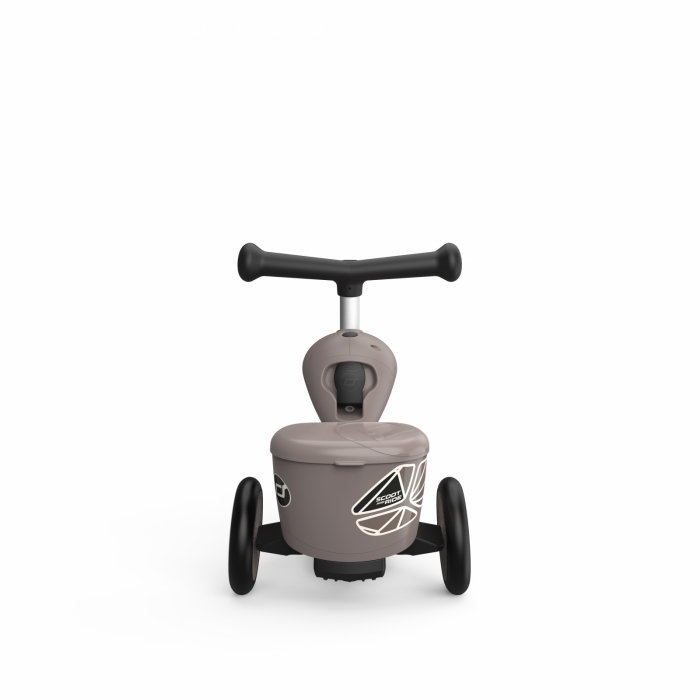 Trotineta copii cu sezut, suport jucarie, transformabila 2in1, HighwayKick 1 Lifestyle Brownlines, 1-5 ani, pana la 50 kg [8]