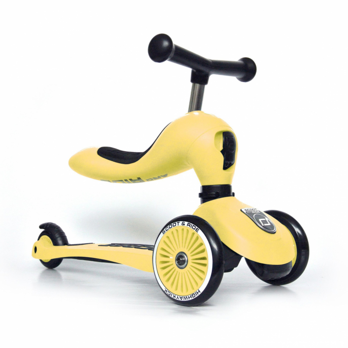 SCOOT AND RIDE - Trotineta HighwayKick 1 Transformabila, 2 in 1, 1-5 ani, Ash [2]