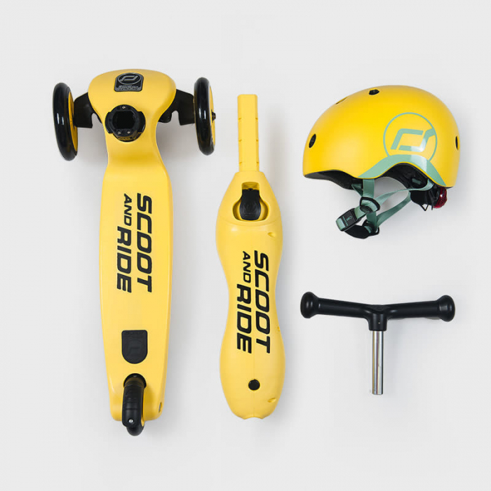 SCOOT AND RIDE - Trotineta HighwayKick 1 Transformabila, 2 in 1, 1-5 ani, Ash [5]