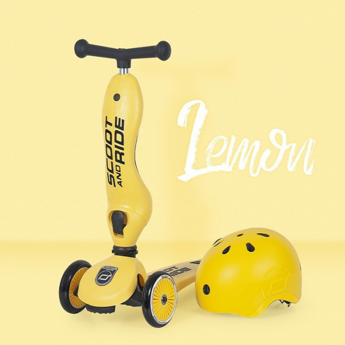 SCOOT AND RIDE - Trotineta HighwayKick 1 Transformabila, 2 in 1, 1-5 ani, Ash [6]