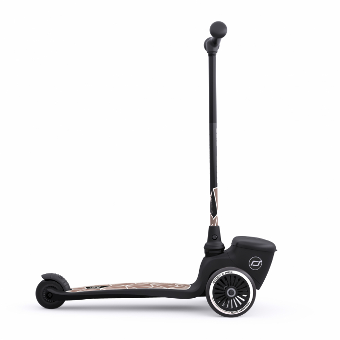 Trotineta copii pliabila, suport jucarie, Highwaykick 2 Lifestyle Brown Line, 2 ani +, pana la 50 kg [4]