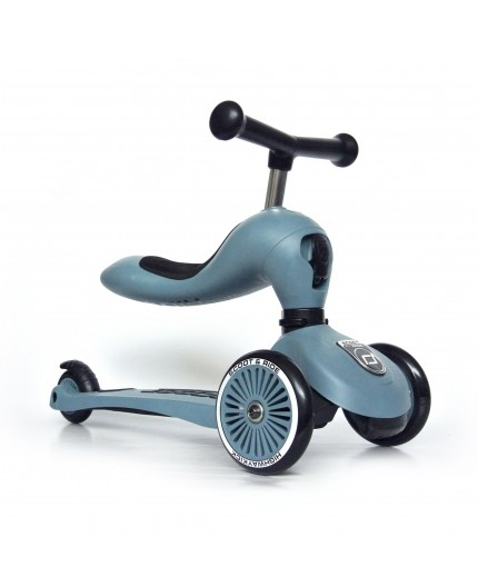 trotinetea bicicleta scoot and ride steel blue [3]