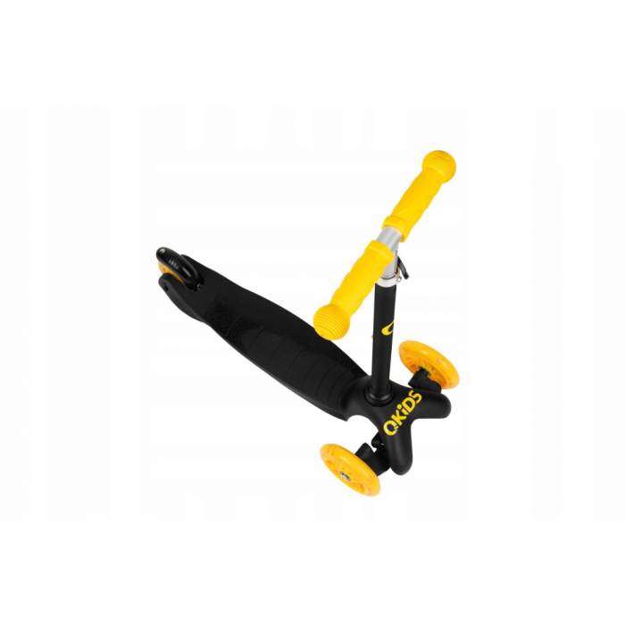 Trotineta cu 3 roti, QKIDS, LUMIS Yellow [5]