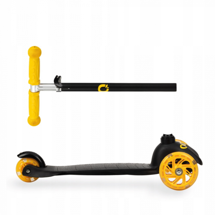 Trotineta cu 3 roti, QKIDS, LUMIS Yellow [4]