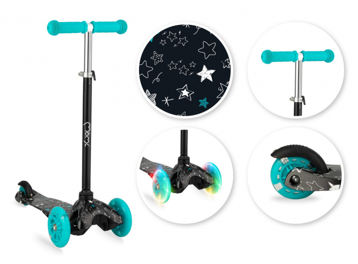 Trotineta de echilibru MoMi WEENDY Black [4]