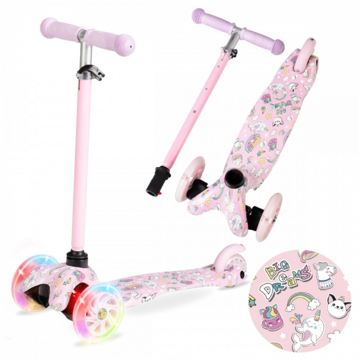 Trotineta de echilibru MoMi WEENDY Pink [5]