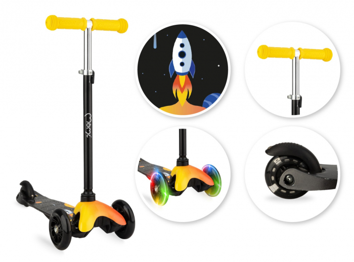 Trotineta de echilibru MoMi WEENDY Yellow [4]