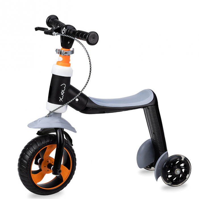 Trotineta transformabila 2 in 1 MoMi ELIOS Black [4]