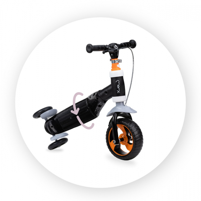 Trotineta transformabila 2 in 1 MoMi ELIOS Black [6]