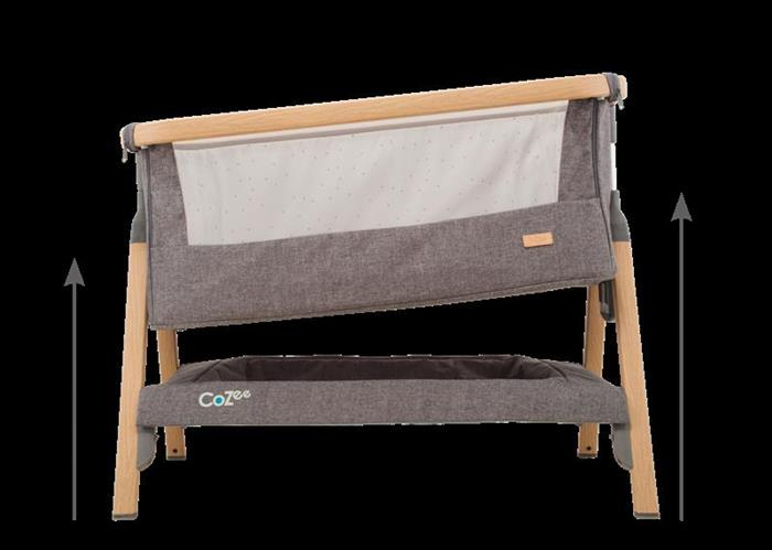 Patut 2 in 1 co-sleeper CoZee Oak [4]