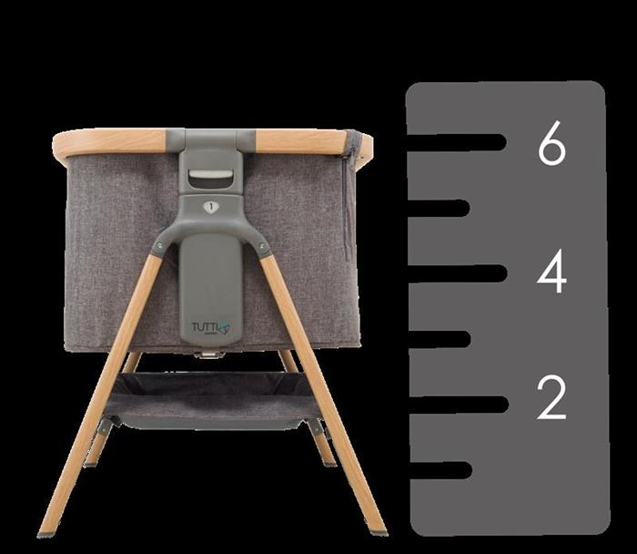 Patut 2 in 1 co-sleeper CoZee Oak [5]