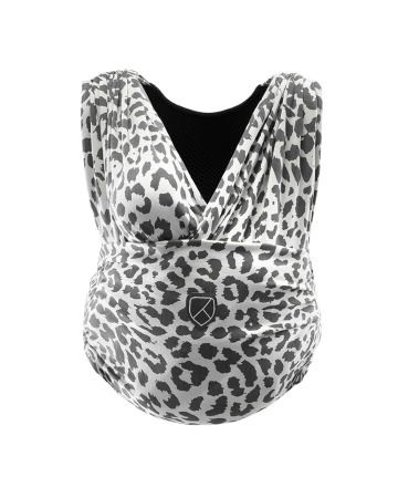 MARSUPII - Marsupiu ergonomic pentru bebeluși, Koala Cuddle Band 2, Leo White Grey