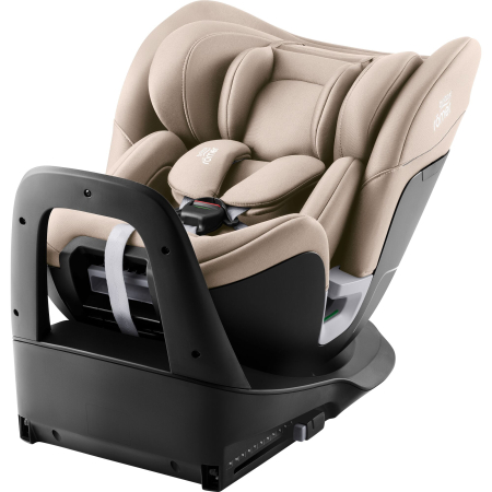 SCAUNE AUTO COPII - Scaun auto pentru copii Britax Römer, rotativ, cu bază ISOFIX, 0 luni-7 ani, 40-125 cm, Isofix, SWIVEL 2 Culoare: Chai