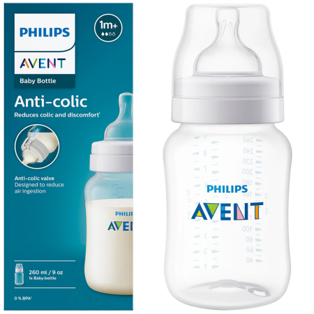 Philips Avent Biberon anti-colici 260 ml -recomandat de la 1 luna [1]
