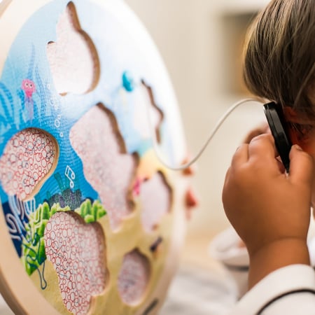 Baby Einstein - Jucarie de lemn Hape Submarine Adventure Puzzle™ [2]