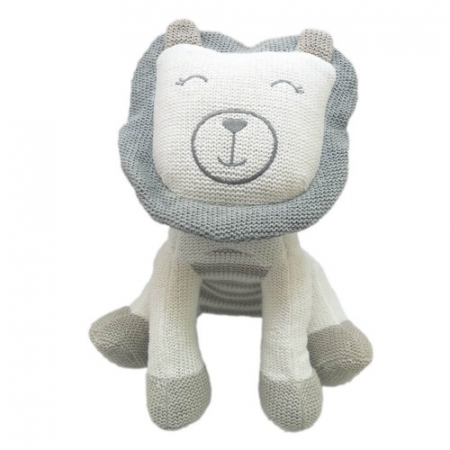 Cadouri nou nascuti - Baby Hug - Leu crosetat 