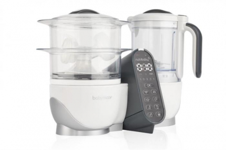 Robot multifunctional 5 in 1 Nutribaby (+) Loft White -preparare hrana copii [4]