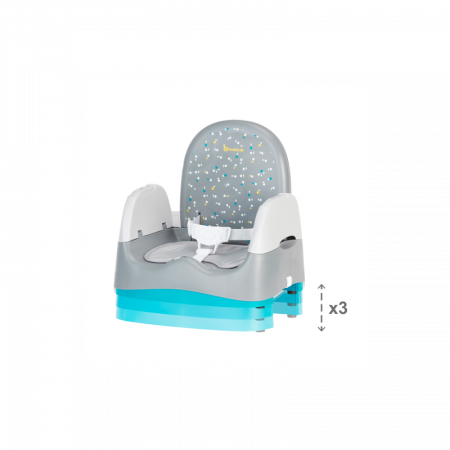 Boostere-Inaltatoare pentru masa - Booster pliabil Home & Go, Grey