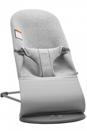 Balansoare bebelusi - Balansoar Bliss Light Grey, 3D Jersey