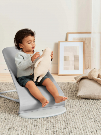 Balansoar BabyBjorn Bliss Light Grey, Bumbac [3]