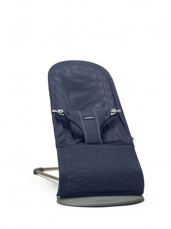 Balansoare bebelusi - Balansoar Babybjorn  Bliss Navy Blue, Mesh