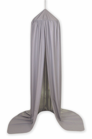 Baldachin suspendat multifunctional, Bumbac, 320x250 cm, Pure Gri [1]