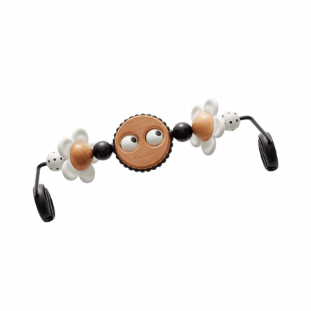 Accesorii Leagane - Bara de jucarii, BabyBjorn  Googly eyes Black/White– pentru balansoarele BabyBjorn